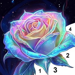 Fantasy Color: Paint by Number