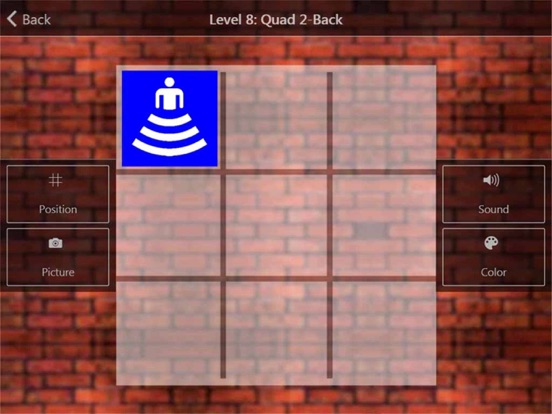 IQ Games N-back Brain Premium iPad screenshot