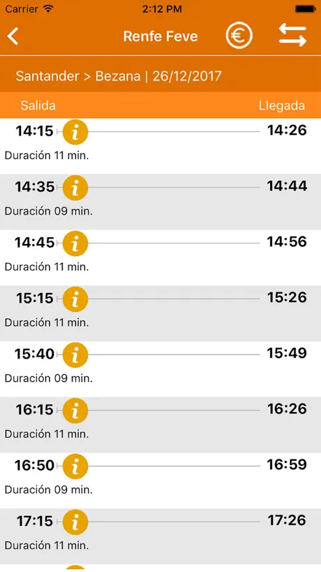 Horarios Transporte Cantabria