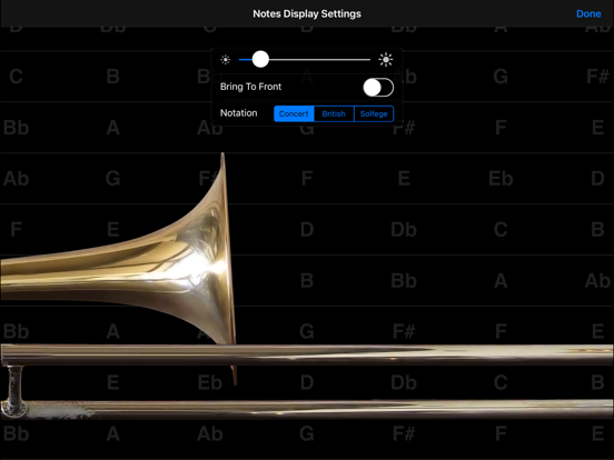 iBone - the Pocket Trombone iPad app afbeelding 5