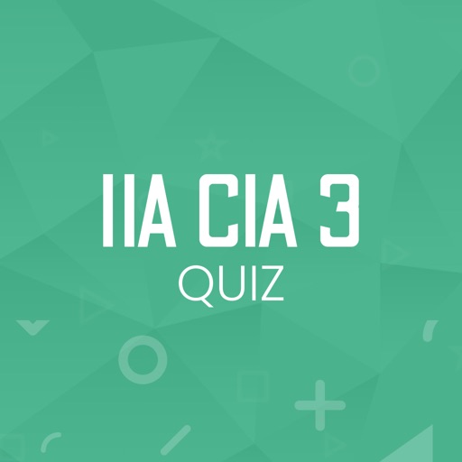 IIA CIA 3 Quiz