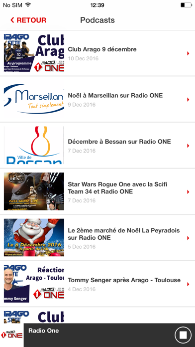 Screenshot #2 pour Radio ONE 34