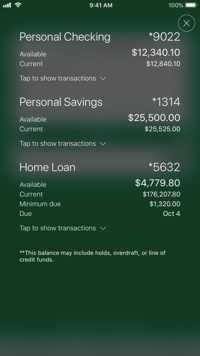 First Commercial Bank Screenshot