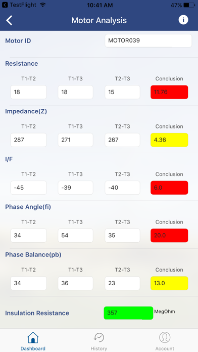 Screenshot #2 pour MOTOR GENIE® Condition Calc™