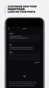 Hashtag Generator - Tage App screenshot