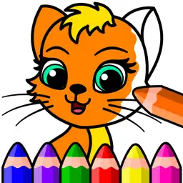 Animal Coloring Book Baby Pets app icon