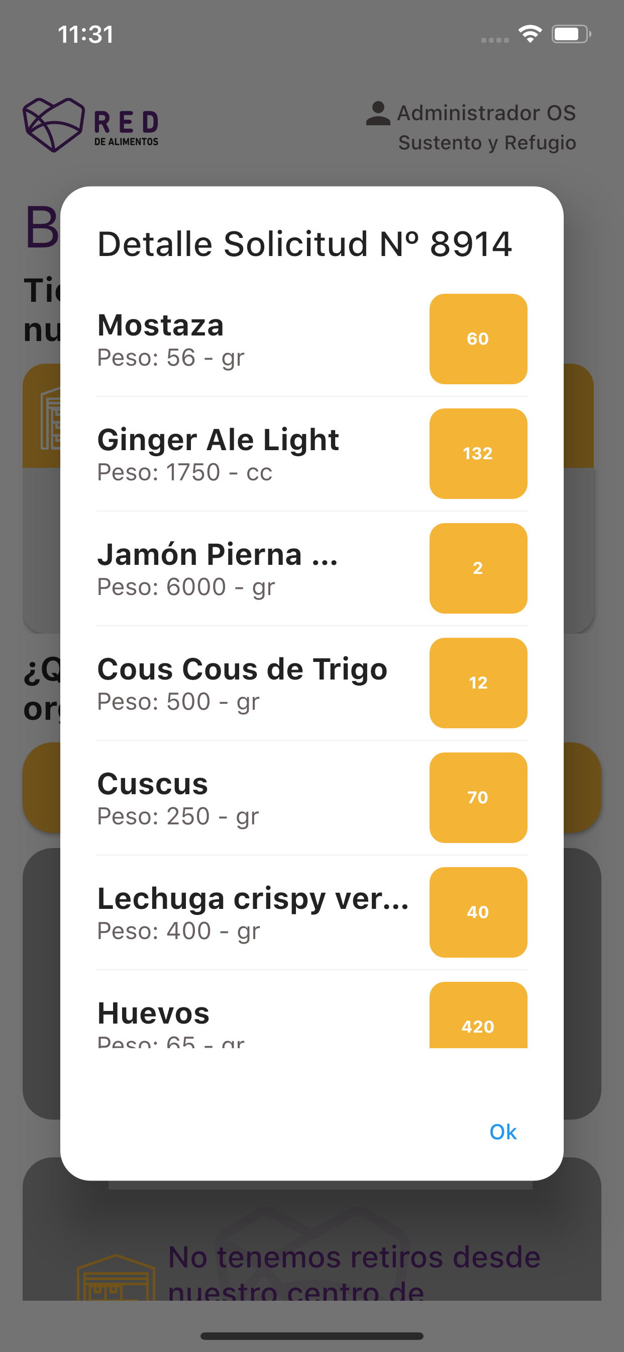 Red de Alimentos