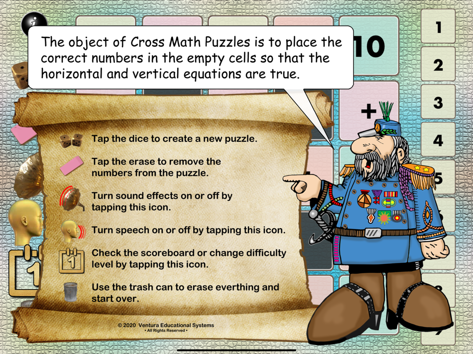 #2. Cross Math Puzzles (macOS) 게시자: Ventura Educational Systems
