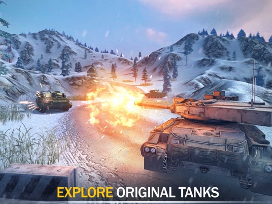 Tank Force: Army Games PVP iPad app afbeelding 5