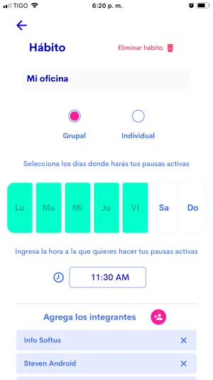 Pausapp screenshot 3