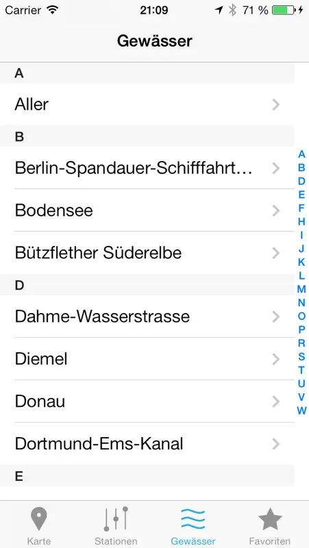 Pegelstand screenshot 4 of 4