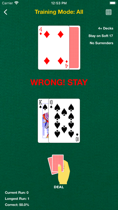 Hit or Stay Screenshot
