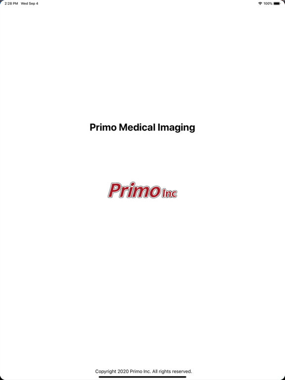 Primo Medical Imaging iPad screenshot 1 - Medical app