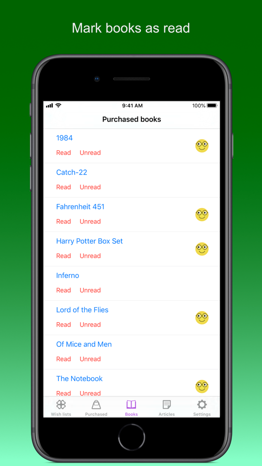 #5. Beauty lists for book lovers (iOS) di: 6 SUNFLOWERS Ltd.
