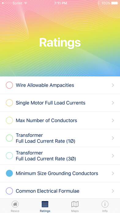Resco Electric iPhone screenshot 3 - Business app