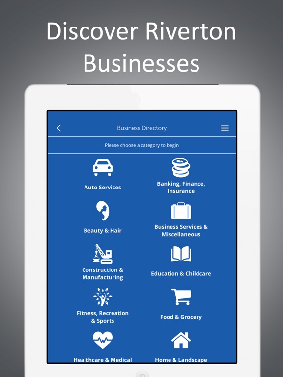 Riverton Connect iPad screenshot 4 - Productivity app