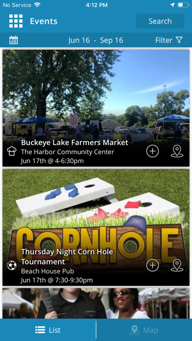 Escape to Buckeye Lake iPhone screenshot 6 - Travel app