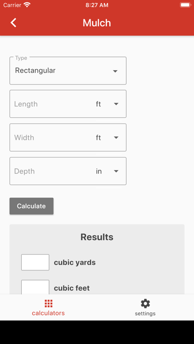 Landscaping Calculator Plus Screenshot