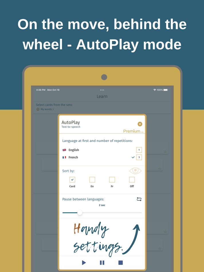 #7. MemoWord: FlashCards Maker app (iOS) 由: Elena Tikhonova