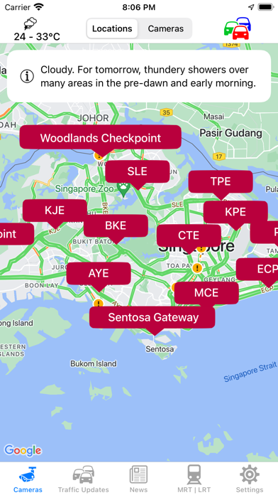 SG Traffic Cameras & Updatesのおすすめ画像1