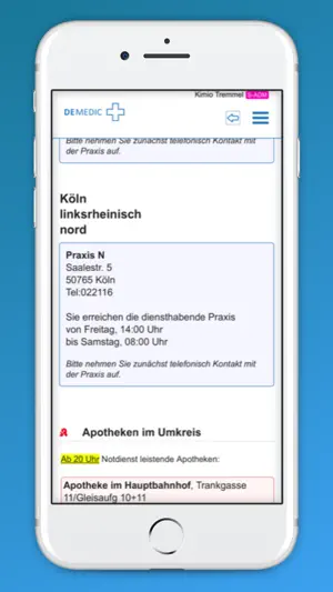DEMedic screenshot 3