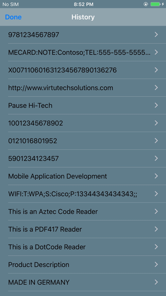 #10. QRCode - Barcode Fast Scanner (iOS) 게시자: p swagath
