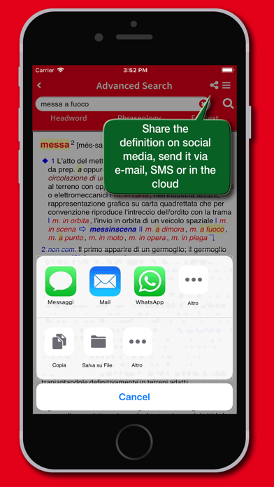 Dizionario Sabatini Coletti Screenshot
