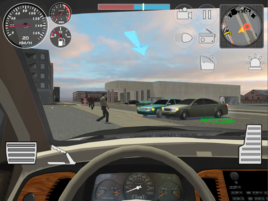 Police Cop Simulator. Gang War iPad screenshot 4 - Games app
