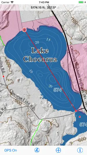 Chocorua Map screenshot 3