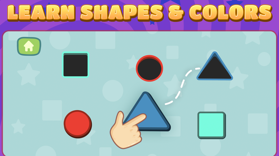 #3. Shapes: Toddler Games Арр (iOS) Podle: Learning Games for Baby Kids and Toddlers Inc.