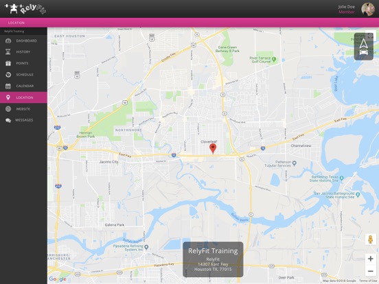 RelyFit iPad screenshot 4 - Health & Fitness app