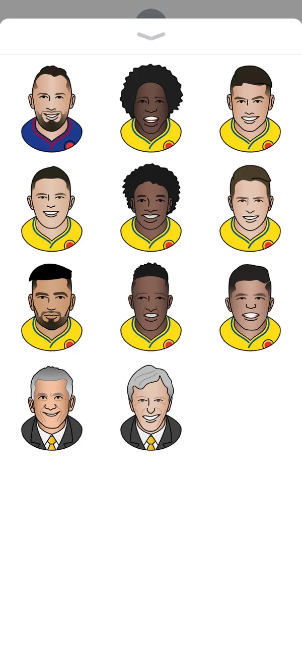 Screenshot #1 pour Selección Colombia Stickers