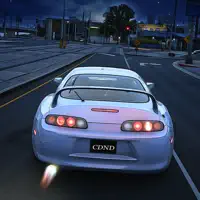 Car Drifting Night Driving