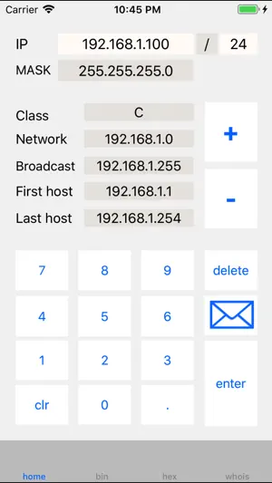 IP Mask Calculator screenshot 1