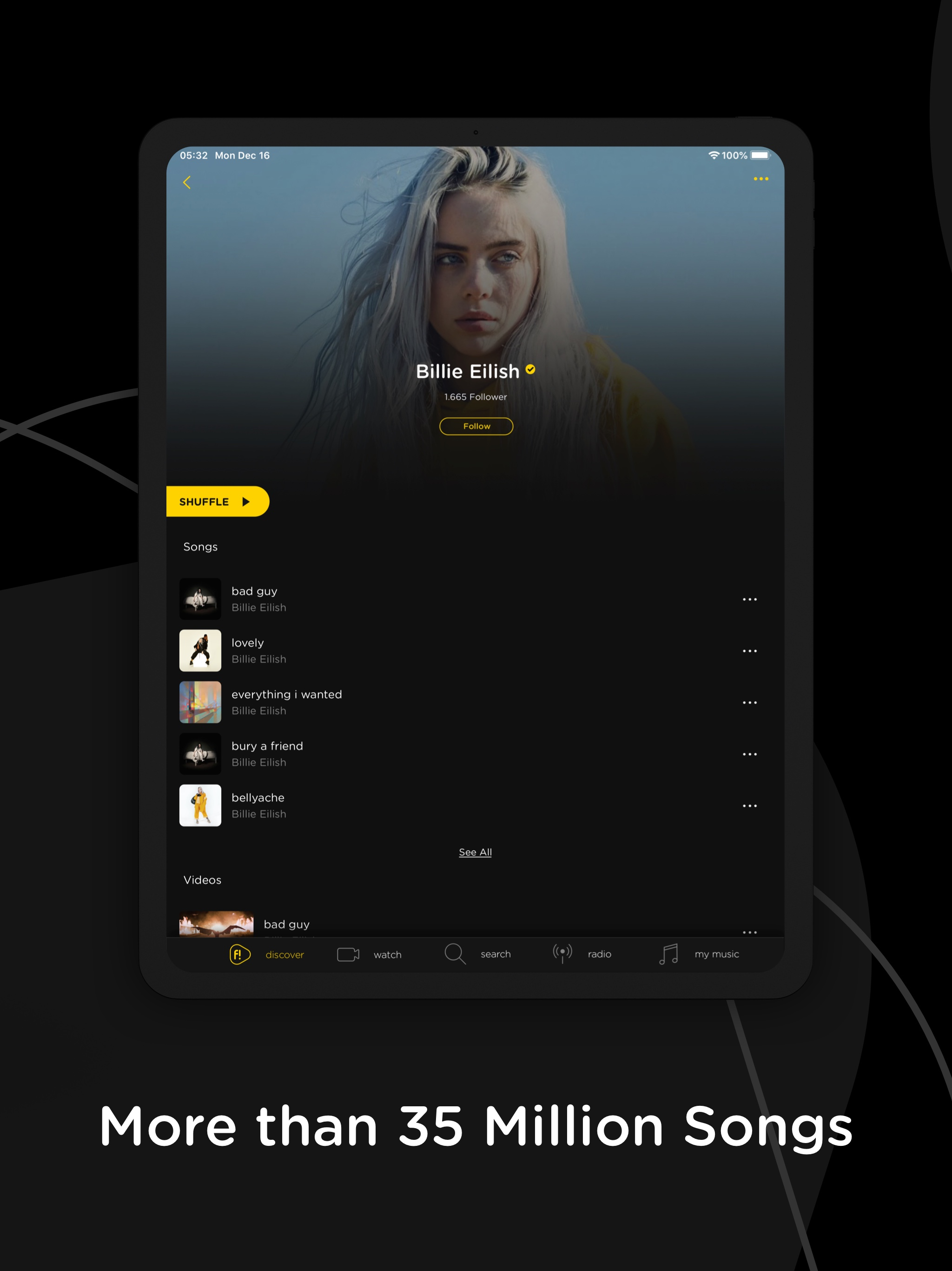 fizy: Music & Audiobook screenshot 9