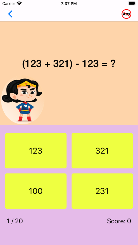 #5. Third Grade Math Quiz (iOS) Podle: Kalin M