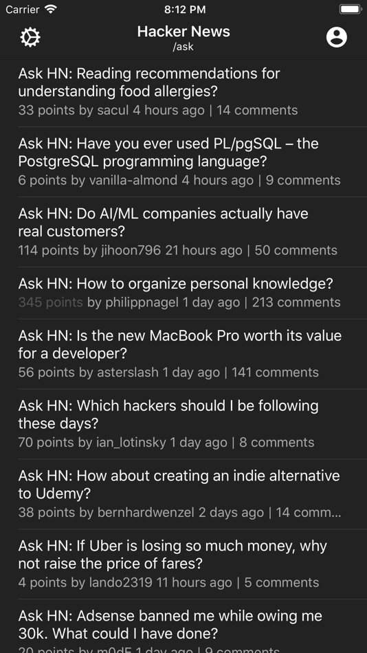 #2. HN Pro (iOS) 由: Lionheart Software LLC