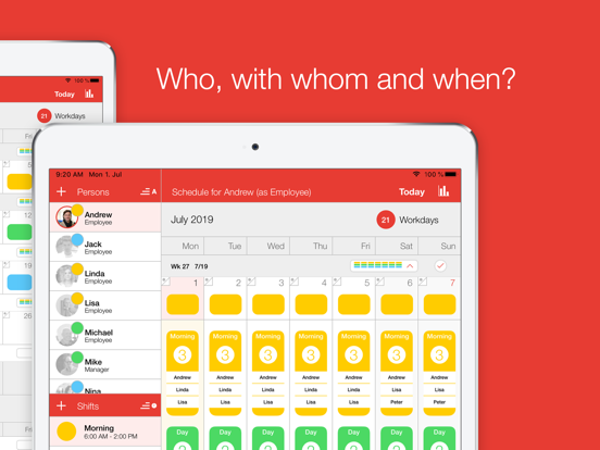 Screenshot #6 pour Dienstag - schedule your team