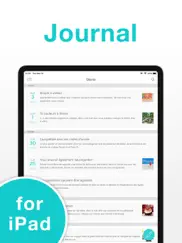mon journal intime avec code a iPad Captures Décran 1