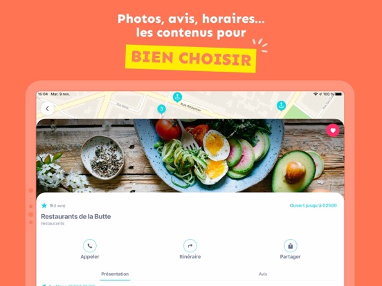 PagesJaunes - Recherche locale iPad screenshot 5 - Utilities app