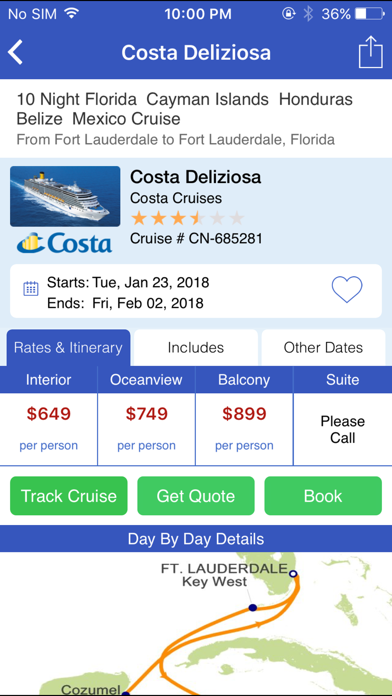 Cruise Finder by iCruise.com Screenshot