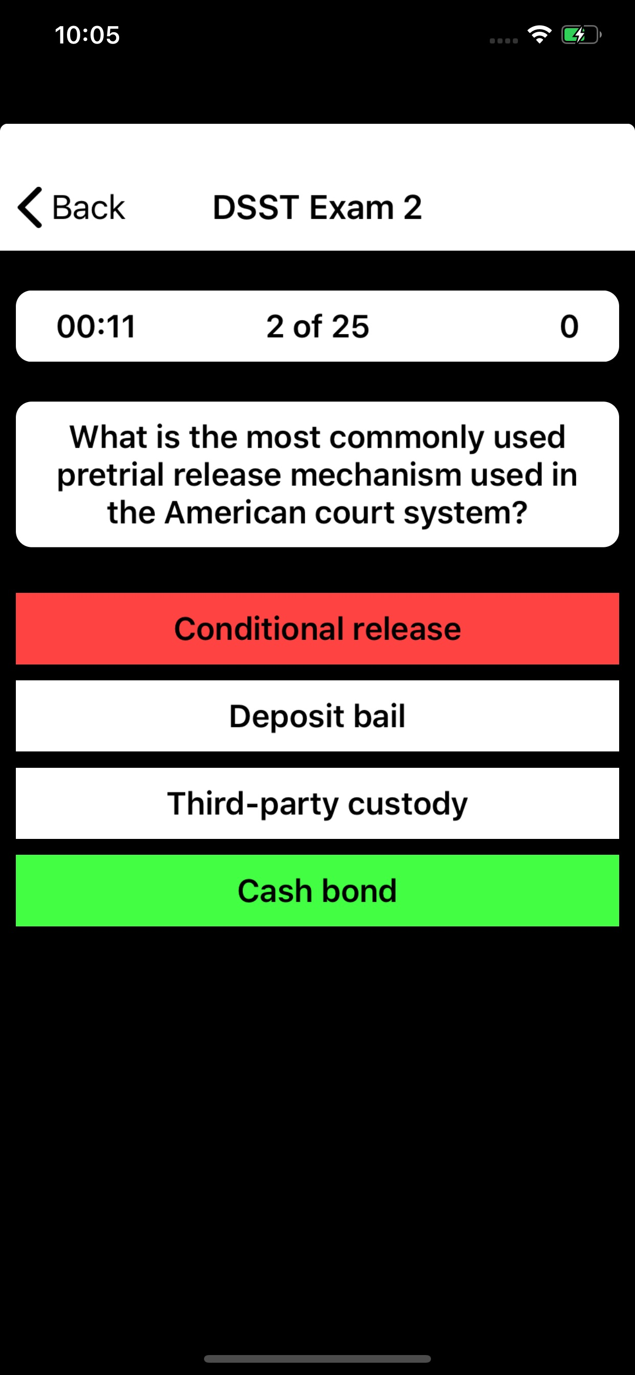 DSST Law Enforcement Prep screenshot 4