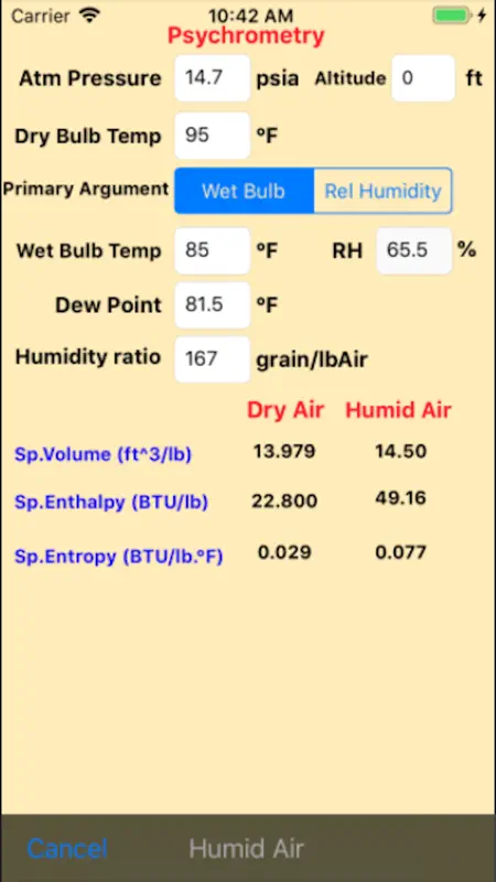 Thermo Physical Prop screenshot 6 of 9