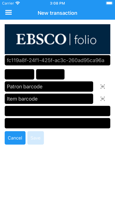 EBSCO FOLIO Tools Screenshot