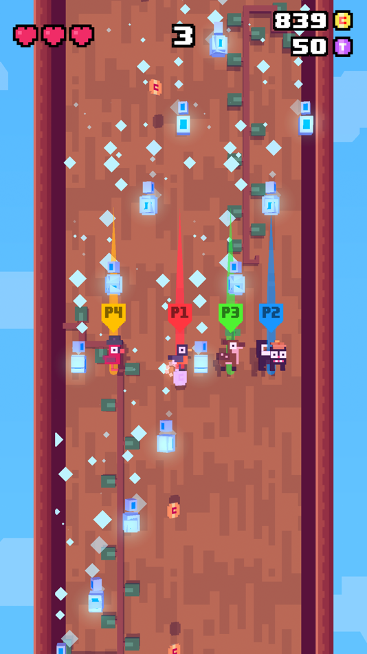 #9. Crossy Road Castle (iOS) 来自: HIPSTER WHALE