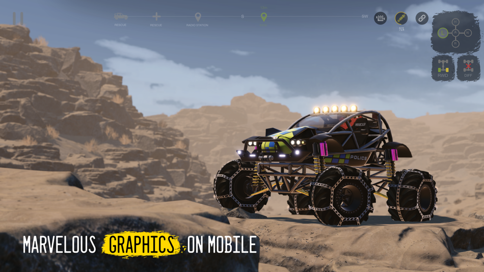 #5. Mudness Offroad Car Simulator (iOS) 来自: MIDNIGHT GAMES S.R.L.