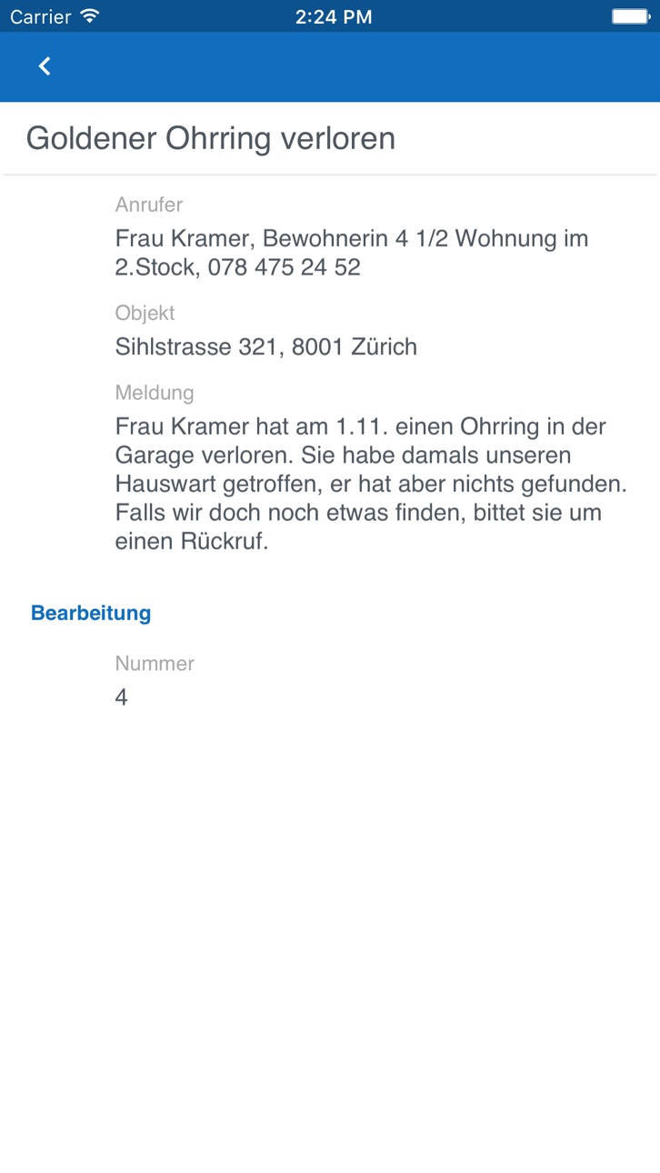 iPhone screenshot