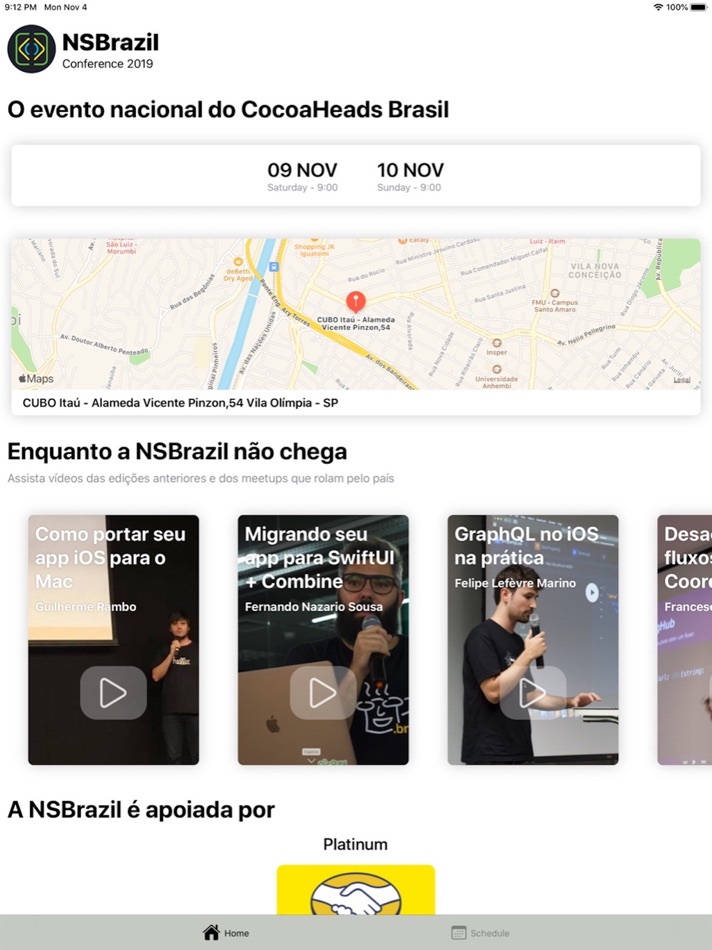 #1. CocoaHeads Brasil (iOS) 由: NSBR