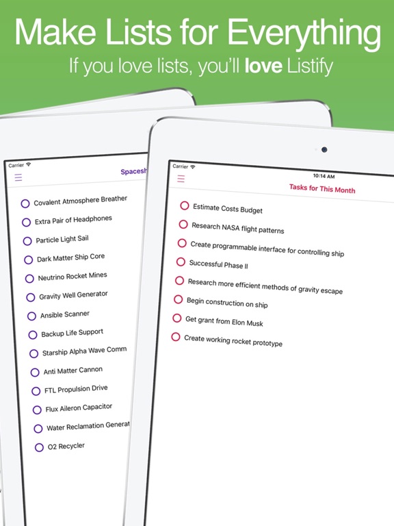 App screenshot