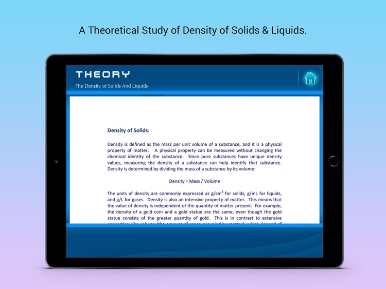 Density of Solids